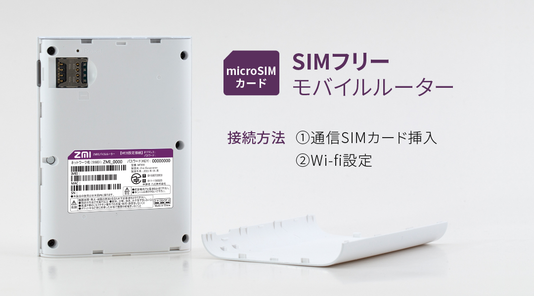 SIMフリー　モバイルルーター